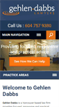 Mobile Screenshot of gdlaw.ca